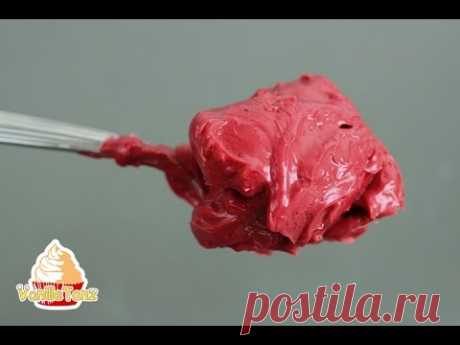 Как достичь интенсивного красного цвета для масляного крема