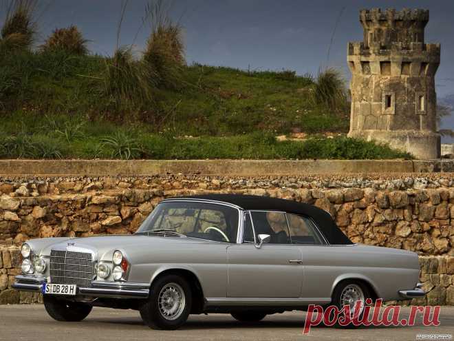 Mercedes-Benz 280SE Cabriolet (w111 w112) 1968-71г