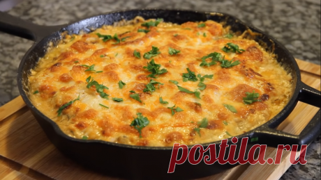 Очень сочная и вкусная куриная запеканка. Мои гости постоянно просили добавку. | Вкусно и не дорого! | Яндекс Дзен