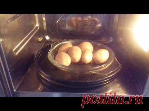 Картошка за 6 минут в микроволновке