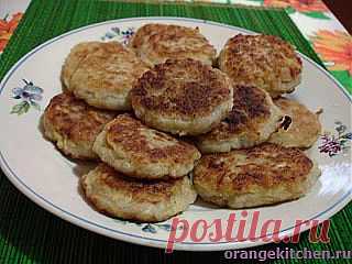 Постные кабачковые котлеты - Вегетарианские рецепты Оранжевой Кухни