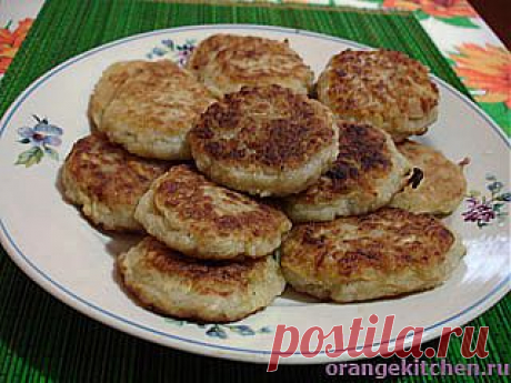 Постные кабачковые котлеты - Вегетарианские рецепты Оранжевой Кухни