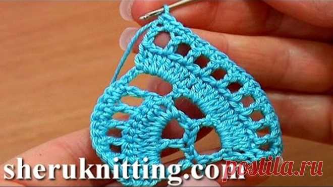 Stripy Lace to Crochet Tutorial 1 Part 1 of 2 Crochet Tape Lace
