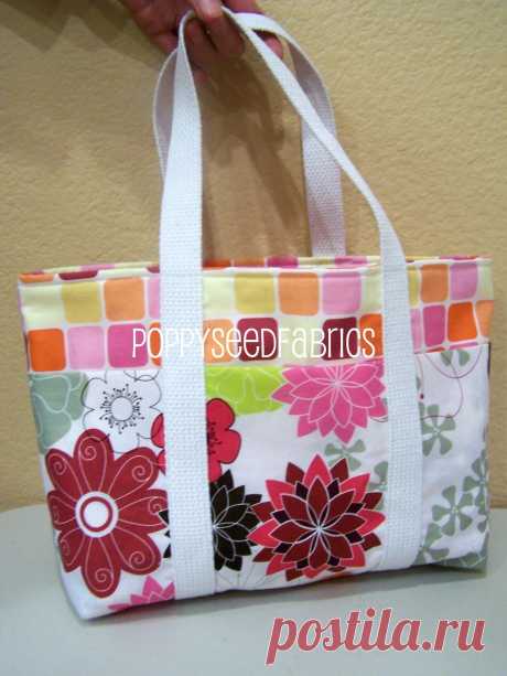 POPPYSEED FABRICS: Super easy tote bag tutorial..(updated)