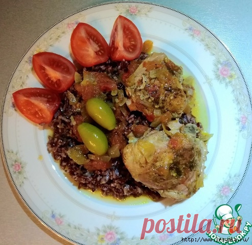Галльский петух - простое и сочное блюдо из курицы!