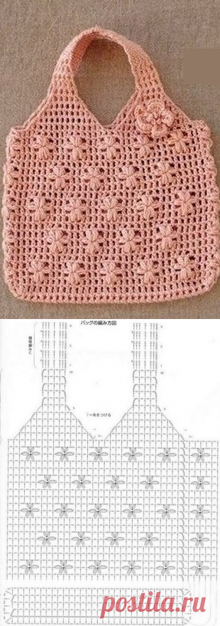 Сумка крючком