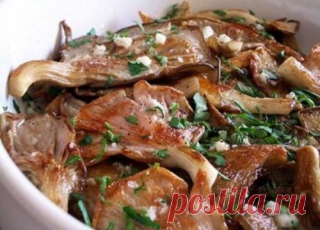 Потрясающе вкусно! Жареные вешенки в чесночном маринаде. — Ⴚα∂ ℨα୮০τ০Ᏸҡα