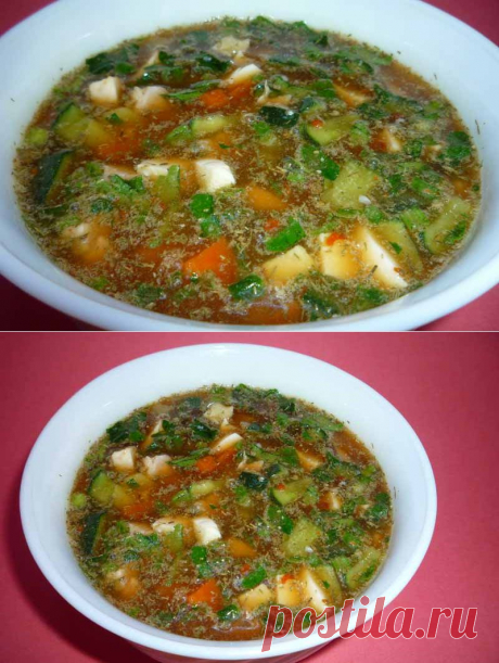 Окрошка на квасе | Кухарята.ру