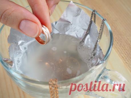 3 домашних способа почистить серебро