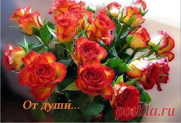 Музыкальная открытка От души...