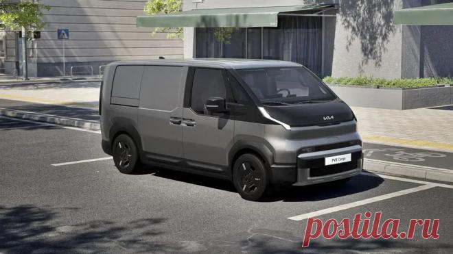 Kia PV5 2025-2026: новый электрический фургон доступен в разных конфигурациях