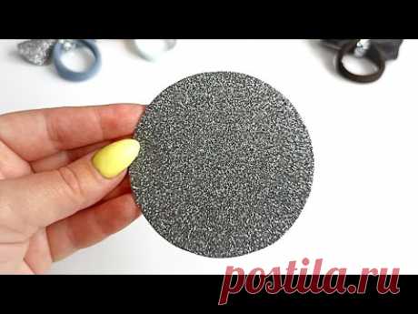 ПРОЩЕ НЕ БЫВАЕТ 🌸 ШИКАРНЫЕ РЕЗИНКИ за 2 МИНУТЫ🌸EVA Foam Paper Flowers 🌸GREAT BANDS in 2 MINUTES. DIY - YouTube