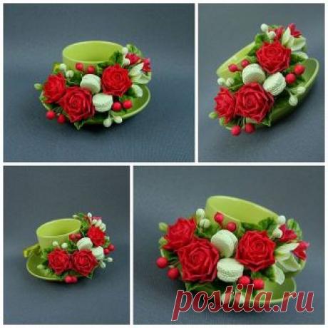 НОВИНКА !!! Подарочная чашка с цветами ручной работы из холодного фарфора . 
Веточка с цветами - съемная. 
Цветы от 2 до 4 см. 
Высота чашки 8 см. Диаметр 8 см. 
Эксклюзивное изделие,повторов не делаю. 
Цена 550 грн .
.
.

Пересылаю по всей Украине. 
Оплата наложенным платежом или на карту Приват банка .
.
.
Все работы которые сейчас в продаже можно посмотреть здесь #украшенияиподаркивналичииolga .
.
.
Пишите мне в Директ или Viber +380 50 088 7994 (Оля) .
.
.
#чашкасцвета...