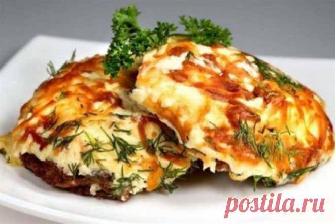 МЯСО ПО-ФРАНЦУЗСКИ - самый быстрый рецепт