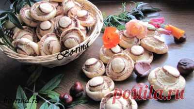 Печенье «Шампиньоны» | Вкусно и красиво!