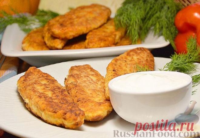 Рецепт: Капустные котлеты на RussianFood.com