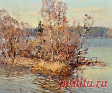 Весенний разлив. Картины художника. Коротков Валентин Степанович. Художники. Картины, картинная галерея, продажа картин