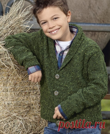 Стильный кардиган для мальчика