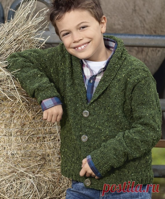 Стильный кардиган для мальчика