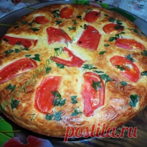 Пирог к завтраку - вкусный, питательный и аппетитный!