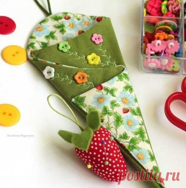 чехол для ножниц. выкройка