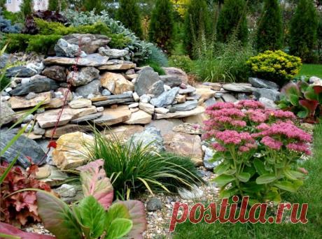 Альпийская горка — 85 фото устройства конструкции и уход за элементом дизайна Портал о ландшафтном дизайне - обзор лучших дизайнерских идей и секретов по уходу за садом и дачей