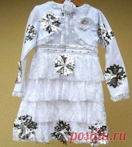 Изготовление костюма Снежинки своими руками | Самошвейка - сайт для любителей шитья и рукоделия