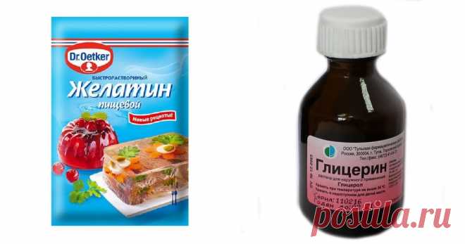 Желатин и глицерин помогут сэкономить каждой рукодельнице ...