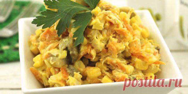 10 лучших салатов с кукурузой - Лайфхакер