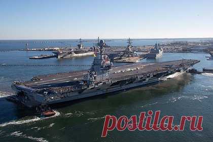 В Норвегии заявили о пропаже выдвинувшегося в сторону России авианосца США. Крупнейший в мире военный авианосец США USS Gerald R. Ford пропал после того, как выдвинулся в сторону России из Осло. Об этом сообщила норвежская газета High North News. По слова автора статьи Арне Хольма, с тех пор, как корабль покинул столицу и взял курс на Крайний Север, воцарилось молчание.