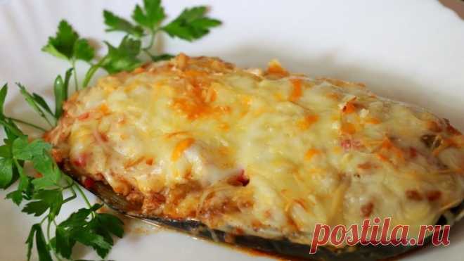 Баклажаны в «мясной шубке» (рецепт)