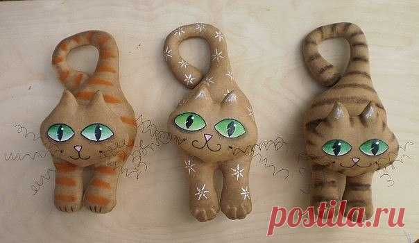 Шьём котиков-хвостатиков