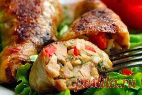 Шустрый повар.: Куриные ножки, фаршированные грибами