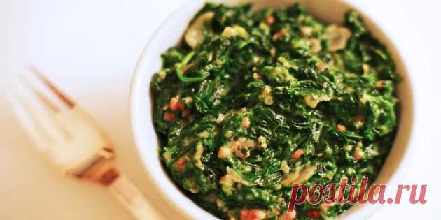 10 интересных рецептов со шпинатом на любой вкус - Лайфхакер