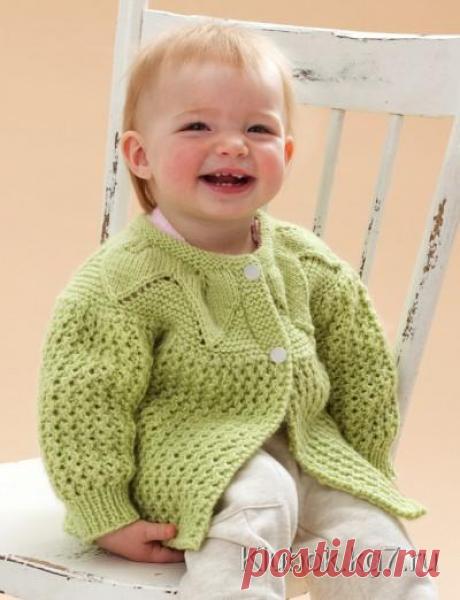 Кофточка и шапочка на малыша. | Клубок