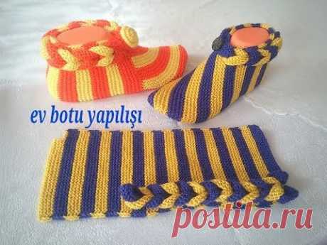 bot patik yapılışı/bayan patik modeli/çeyizlik patik modeli