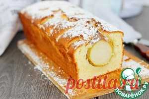 Творoжный кекс с грушами - кулинарный рецепт