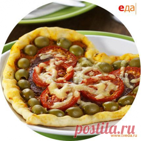 Пицца «Сердечко» - рецепт | TVeda.ru