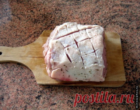 некоторые секреты запекания мяса в фольге...