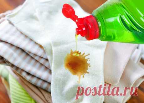 Как вывести жирные пятна с одежды: 6 работающих способов | Своими руками