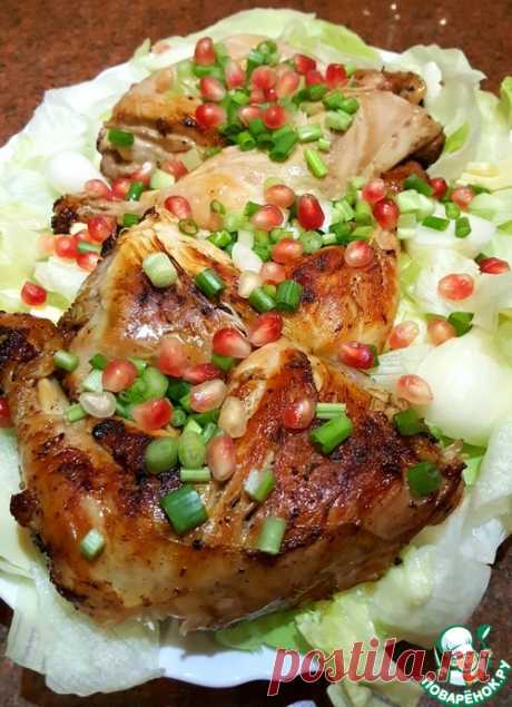 Окорочка цыплёнка в шашлычном маринаде - кулинарный рецепт