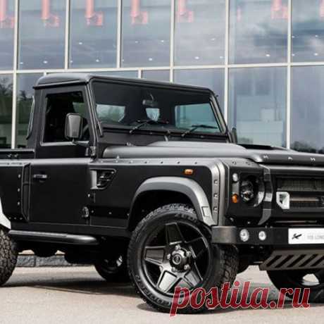 Kahn Design полностью рассекретила пикап на базе LR Defender