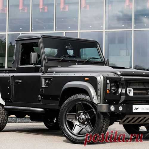 Kahn Design полностью рассекретила пикап на базе LR Defender