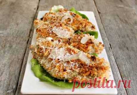 Рецепт Куриные грудки в хрустящей сырной панировке по шагам
