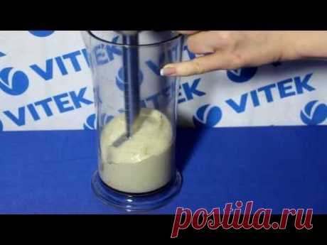 Рецепт приготовления домашнего майонеза в блендере VITEK VT-3401 BK