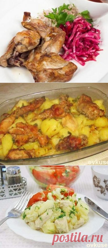 Тушеный в сметане кролик / Простые рецепты