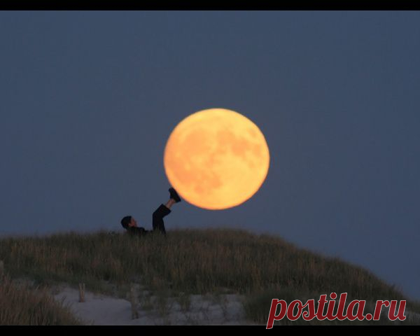 Как можно поиграть с Луной