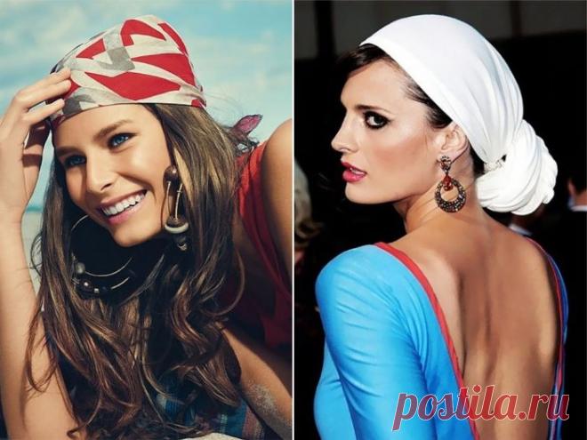 Как красиво завязать платок на голове летом: 10 разных способов с пошаговой фото-инструкцией и видео. Простые способы модно завязать платок на голове по-мусульмански, по-цыгански, в виде банта и банданы, в виде чалмы и тюрбана, восьмеркой и в виде обруча поэтапно, со схемами и фото-идеями