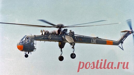 Что за странный вертолет на этом фото? Для чего он использовался? | ANUBYSVIDEO | Дзен