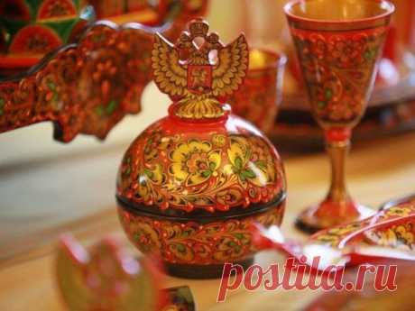 Хохломская роспись (Хохлома)